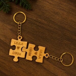 Özel Sipariş Puzzle Anahtarlık